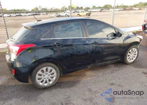 2017 Hyundai Elantra Gt from USA, damaged, VIN KMHD35LH0HU384708